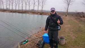 2 Fase de la Liga Santa Ana de pesca a mosca en lago