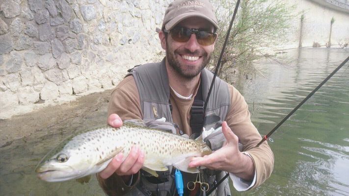  Iñaki Muñoz campeón de Alta Competición de pesca a mosca de Euskadi 2017