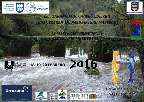 IX Master Internacional de pesca a mosca por parejas río Leitzaran 2016