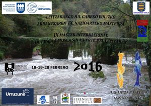 IX Master Internacional de pesca a mosca por parejas río Leitzaran 2016