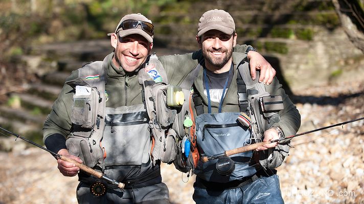 Iñaki Muñoz y Pedro Jimenez campeones de la Liga por parejas de salmónidos a mosca de Gipuzkoa 2016-2017 