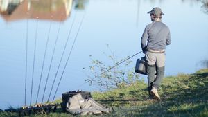  Cañas para practicar la pesca a mosca en lago 