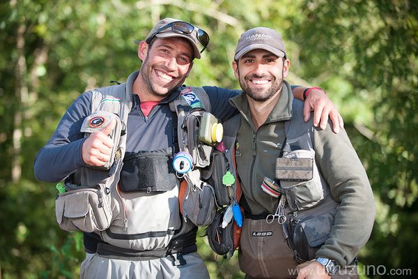  Resumen y resultados de las primeras mangas de la Liga de pesca a mosca por parejas de Gipuzkoa