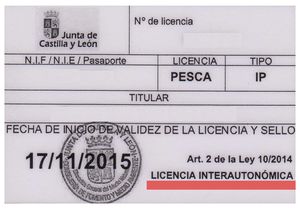 Licencia de pesca interautonómica, pescar en España con una sola licencia