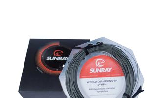 Linea para pescar a ninfa