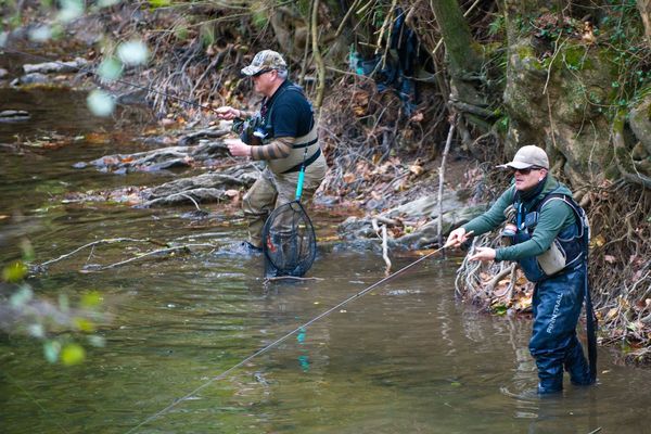Emoción y grandes capturas en el campeonato de Tolosako Arrantzaleak en el río Araxes