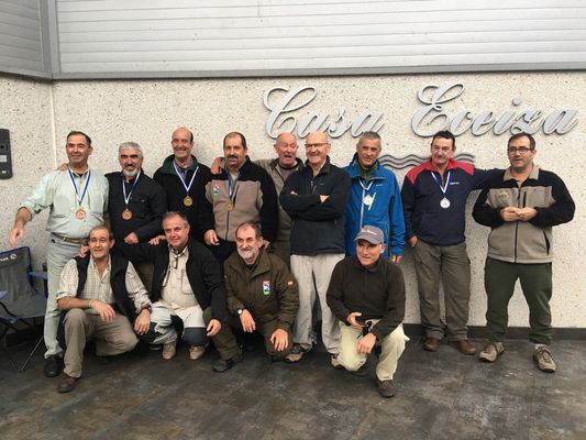 III Open de Veteranos por parejas Salmonidos Mosca Federación Guipuzcoana de pesca