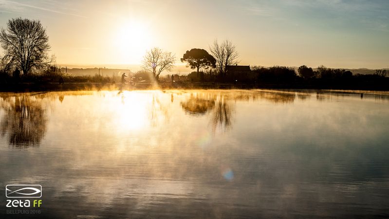 pesca-mosca-lago-canas-linas-zeta-bellpuig