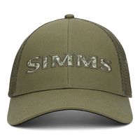Visera Simms Single Haul Trucker Back Eddy Camo Fill Loden