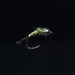 Ninfa Olive Quill Nymph - TG35