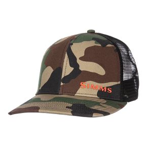 Visera Simms ID Trucker Woodland Camo