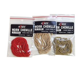 Chenille Worm chenille Hends